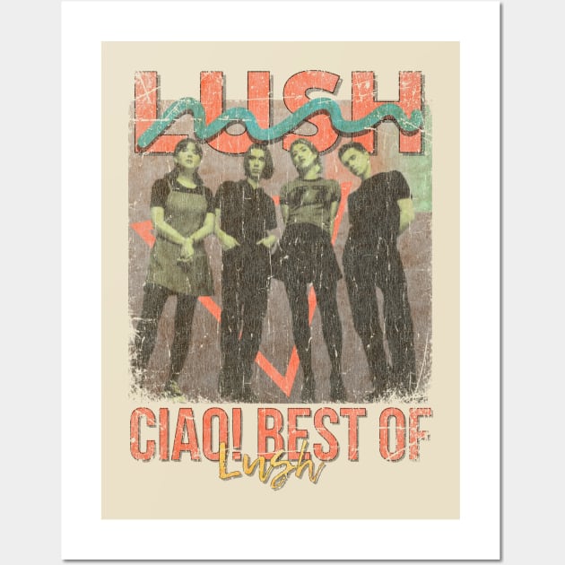 Lush Vintage 1996 // Ciao! Best of Lush Original Fan Design Artwork Wall Art by A Design for Life